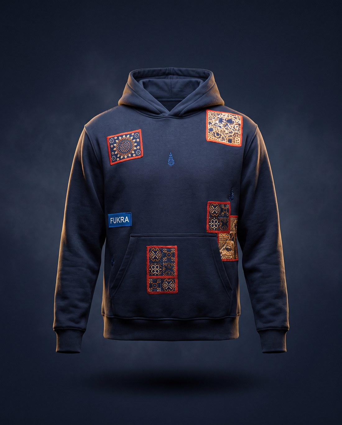 NAFS Heritage Hoodie in Midnight — heavyweight fabric, GSM weight explained
